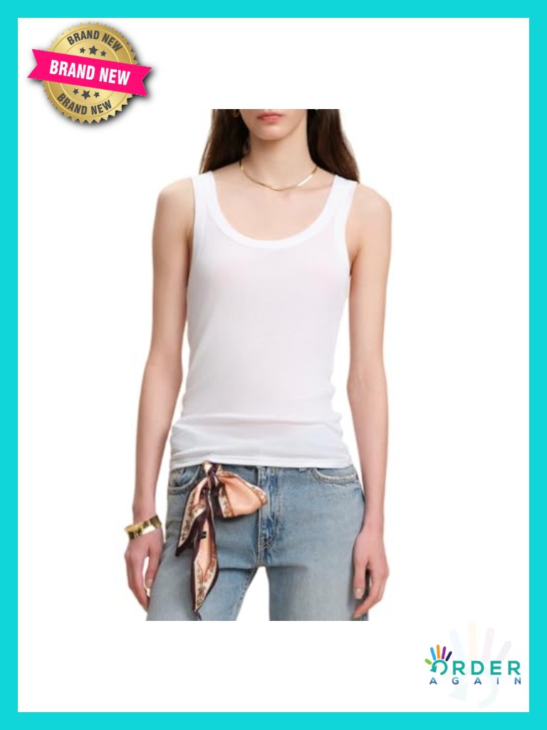 Mulberry Silk Tank Top Sleeveless Crew Neck Slim Fit Casual Basic